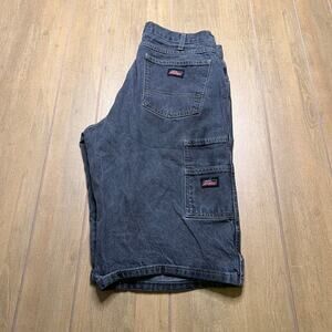 Y2K Dickies Men Sz 32 Baggy Skater Cargo Jorts Jean Shorts